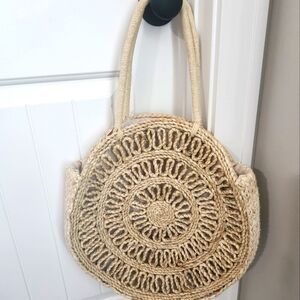 Round Woven Purse from World Market